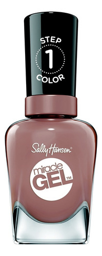  Esmalte de uñas color Sally Hansen Miracle Gel de 15mL de 1 unidades color Mocha me crazy 226