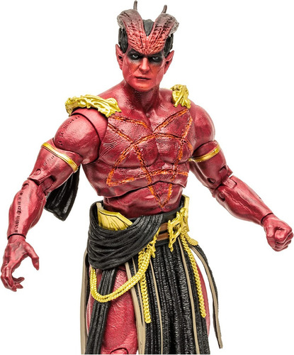 Figura de Sabbac Black Adam Justice Dc Multiverse Mcfarlane