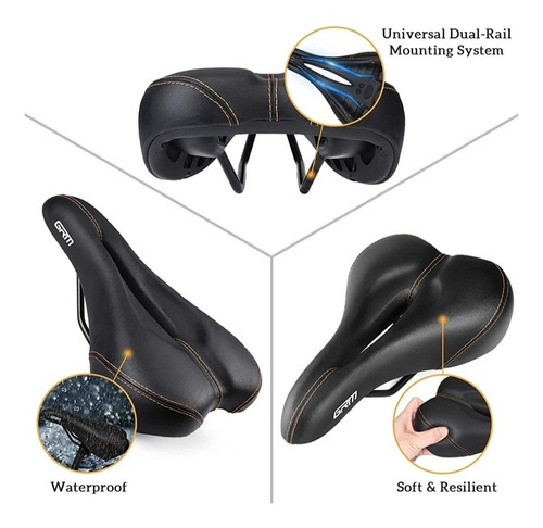 Asiento De Bicicleta Prostático Muy Cómodo Marca Grm