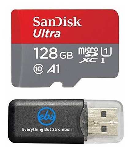 Sandisk 128gb Ultra Micro Sdxc Memory Card Bundle B6syr