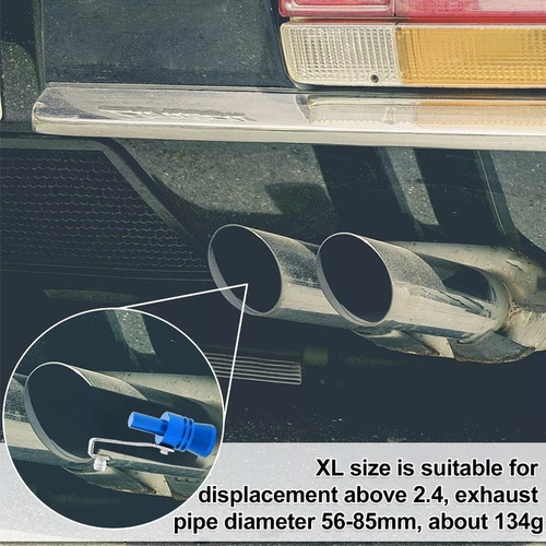 Silenciador Turbo Escape Simulador Silbato Azul Xl 2pcs 2024