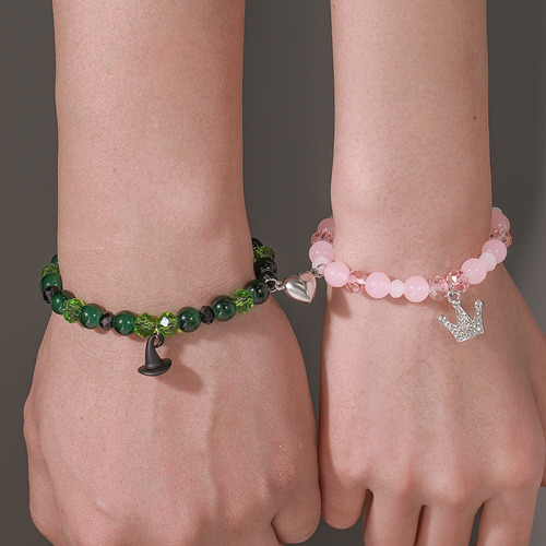 Collar De Acero Inoxidable + Pulsera Wicked 2pcs