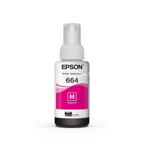 Botella Tinta Epson T664 Original Negro O Colores 70 Ml 664