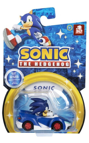 Figura Sonic The Hedgehog + Auto Sega Videojuegos Baloo Toys