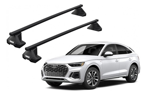 Barras Thule Audi Q5 Sportback 21- Tn / Squarebar Evo