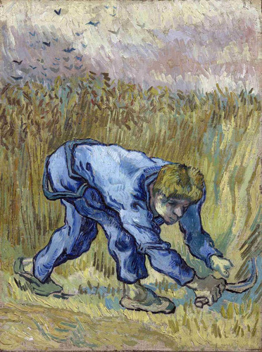 Lienzo Tela Canva El Sembrador 1889 Vincent Van Gogh 50 X 70