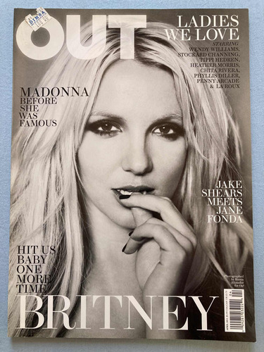 Revista Out / Britney Spears - Madonna Ab2011 Impecable 