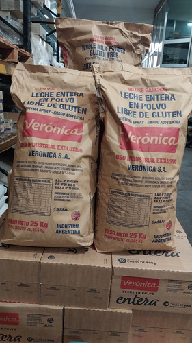 Leche Entera En Polvo X 25kg