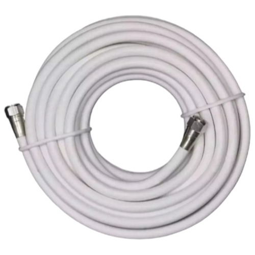 Cable Rg6 Coaxial Blanco 15mts Calidad 75ohms 