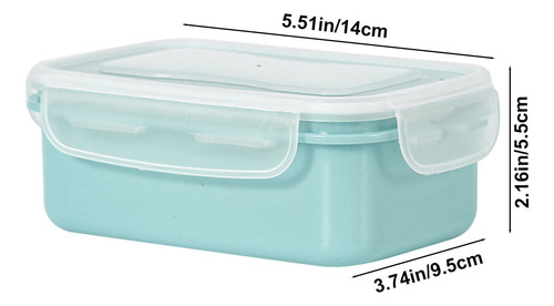 Lonchera, Caja De Almacenamiento De Plástico, Caja Rectangul