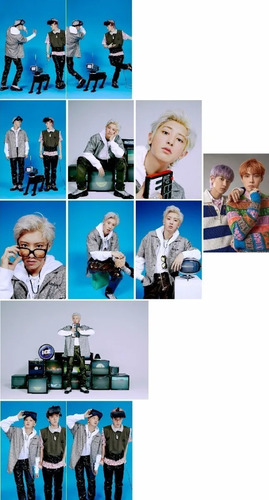 Juego 10 Posters Exo Sc 1 Billion Views Kpop Coreano 2 Vers 