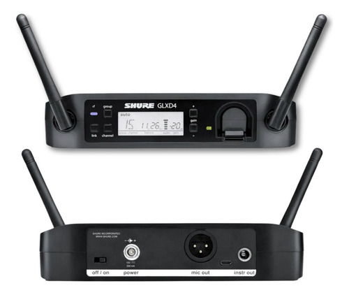 Microfone Sem Fio Shure Slxd4-g58/glxd2+sm58