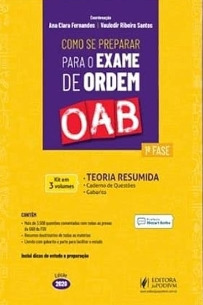 Livro Como Se Preparar Para O Exame De Ordem Oab - Versão Express - 1ª Fase - Ana Clara Fernandes E Vauledir Ribeiro Santos [2022]