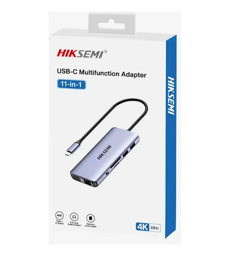 Adaptador Hub Usb-c Multipuerto 9 -1 Para Mac/notebook
