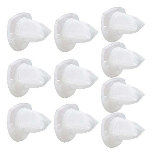 Pack X10 Filtros De Repuesto Para Black & Decker Vf110