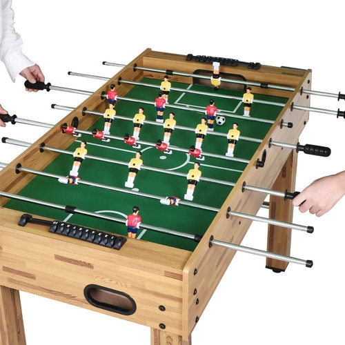 Mesa De Futbolito Tradicional 48¨ Con Porta Vasos