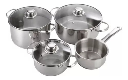 Bateria De Cocina 7 Pzas Magefesa Dux Induccion