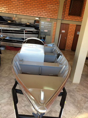 Imagem 5 de 12 de Lancha De Aluminio Plus 500 + 30 Hp Mh Mercury