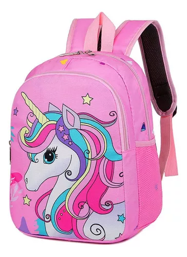 Mochila Unicornio Kids Impermeable Jardín Kindergarden Niñas