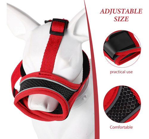 Bozal Antiladridos Para Perros Pequeños: Funda Bucal De Mall