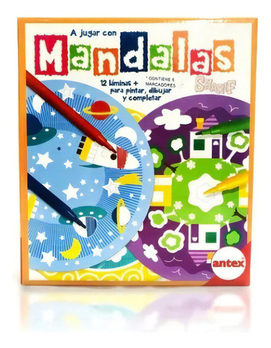 Juego De Mesa Mandalas Antex