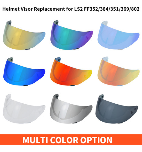 Lente De Casco, Casco De Moto De Viento Para Visera Completa
