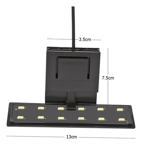 Iluminación Led Para Plantas Acuáticas De 5 W, Luz De Pecera
