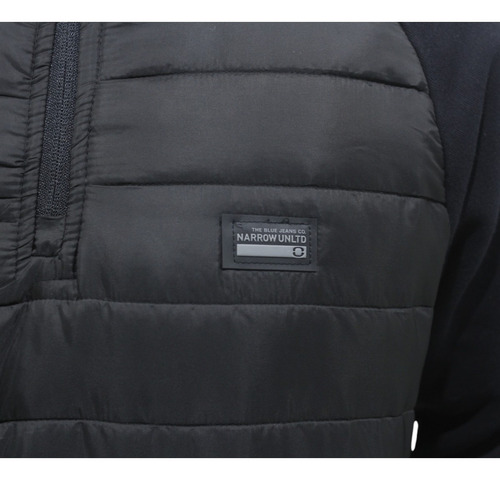 Buzo 1/2 Cierre Narrow Hoodie C/capucha Y Nylon 8516 Hombre