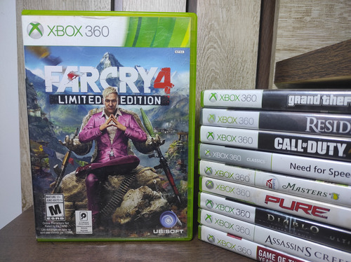 Jogo Far Cry 4 Limited E. Original Xbox 360 - Midia Física (Usado)