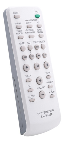 Control Remoto De Audio Para Sistema Cd Hifi Rm-sc3 Rm-sc30