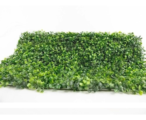 Imagen 5 de 9 de 20 Piezas Muro Verde Follaje Artificial Sintentico 60x40 Cms
