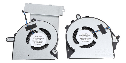 Ventilador Cpu Gpu Para Repuesto 15tce Cooling Omen 15ce