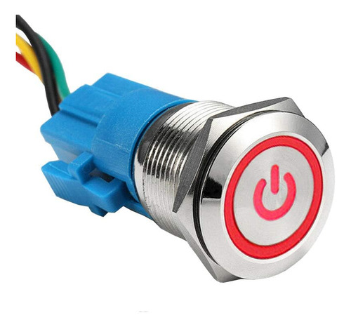 Esupport Acero Inoxidable 19 Mm 12 V 5 A Símbolo De Potencia