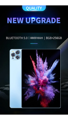Tableta 10,1 Pulgadas 1920 X 1200 128 Gb Android 13 Wi-fi