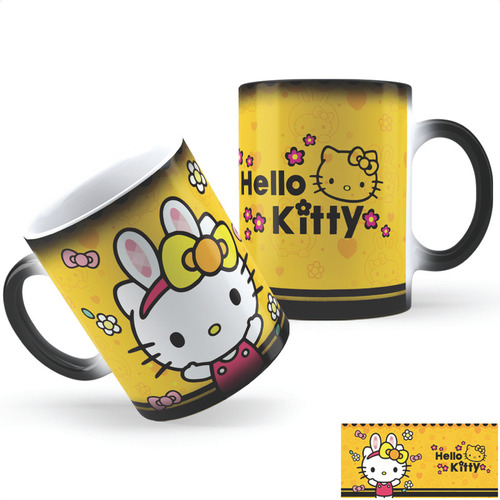 Taza Mágica Hello Kitty Ar Calidad