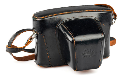 Estuche De Cuero Negro Para Cámara De Fotos Leica M5 14544 Negro (Usado)