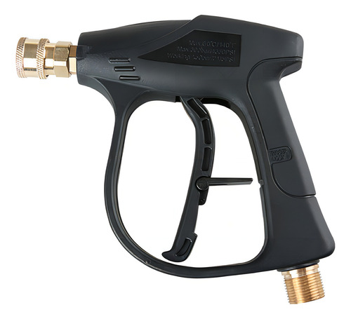 Pistola Lava Autos Portátil Espuma Agua Color Negro