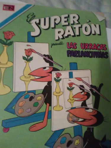 Comic El Super Ratón Presentando A Las Urracas Parlanchinas.