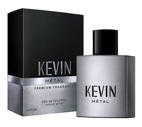 Kevin Metal Perfume Hombre 100ml Volumen De La Unidad 100 Ml