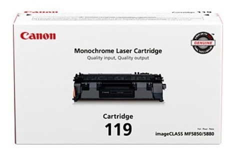 Toner Canon 119 3479b001aa Color Negro