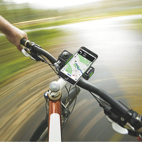 Suporte Guidão Universal Bike Luxo Moto Gps Celular Trilha