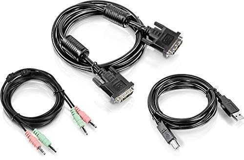 Trendnet 6 Ft. Dvi I Usb And Audio Kvm Cable Kit Tk Cd06