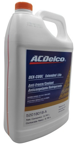 Refrigerante Acdelco Naranja Nacional