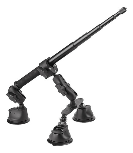 Kit De Soporte De Ventosa Para Coche Con Palo Invisible Para