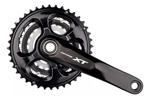 Plato Y Palancas Bicicleta Mountain Bike Shimano Deore Xt Fc-m8000-3 Triple 40-30-22 Incluye Caja Pedalera Hollowtech Ii