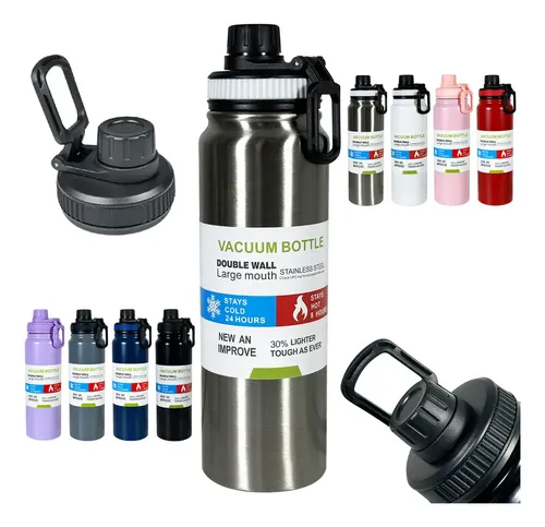 Garrafa Térmica 800ml Frio Com Isolamento Garrafinha Treinos