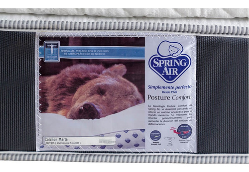 Colchon King Size Spring Air Marte + One + Protector + Softy
