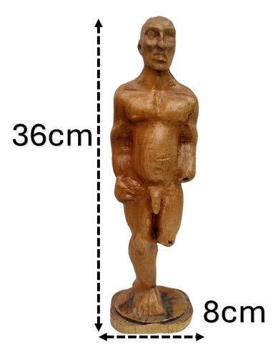 Osain De Madera 36 Cm De Alto
