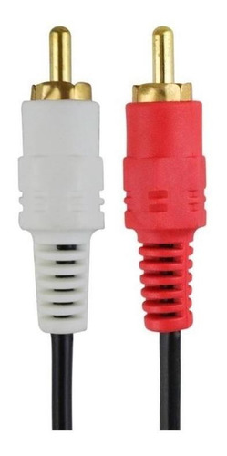 Imagen 7 de 10 de Cable De Audio Auxiliar Plug 3.5 A Rca 1 Metro 11-1004