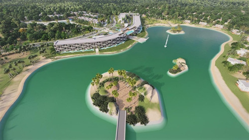 Imagen 4 de 12 de Apartamentos Frente Al Lago En Punta Cana Bavaro Entrega En 40 Meses